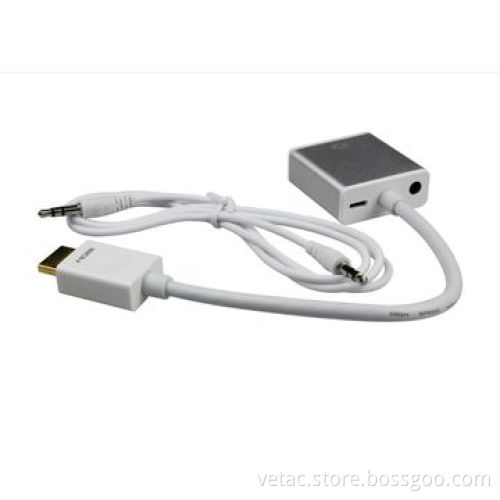 HDMI to VGA with Audio Converter